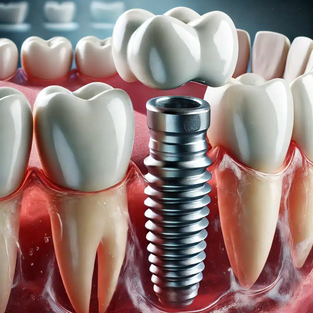 Display of dental implant