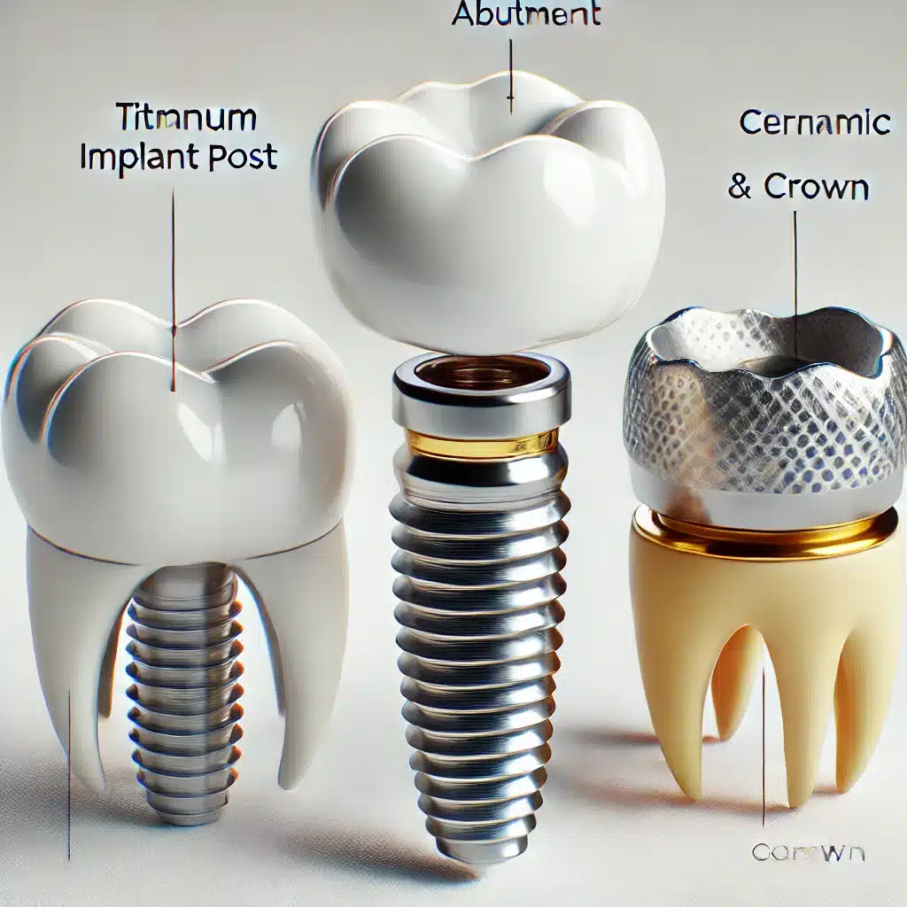 Materials of dental implants