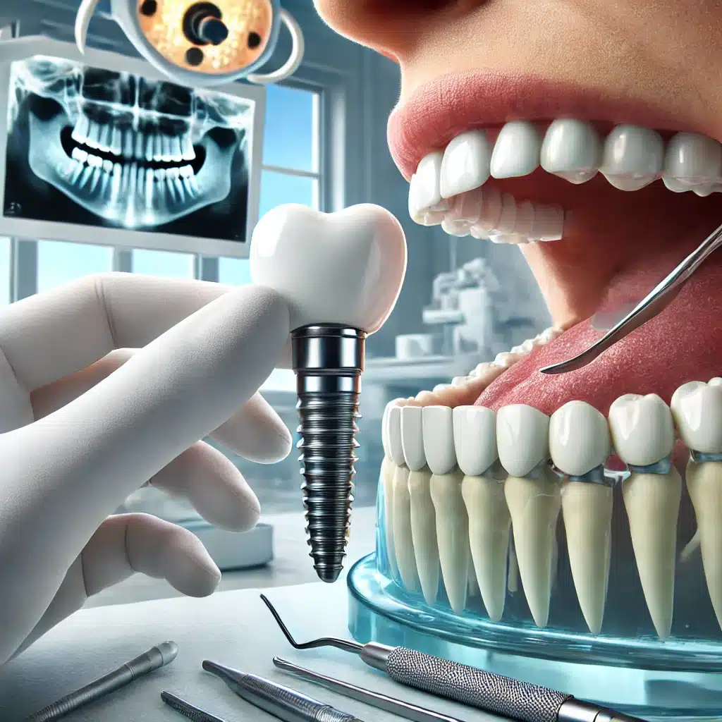 Procedure of dental implant